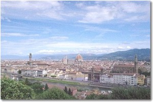 世界遺産のフィレンツェの街並みを眺めよう☆　～イタリア旅行～