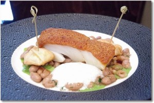 パリの一つ星レストラン　Les Fables de La Fontaine　お魚料理＆厨房見学